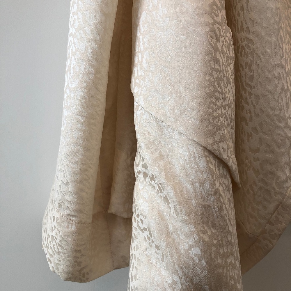 Iro Fernel Silk Leopard Print Wrap Blouse - image 2